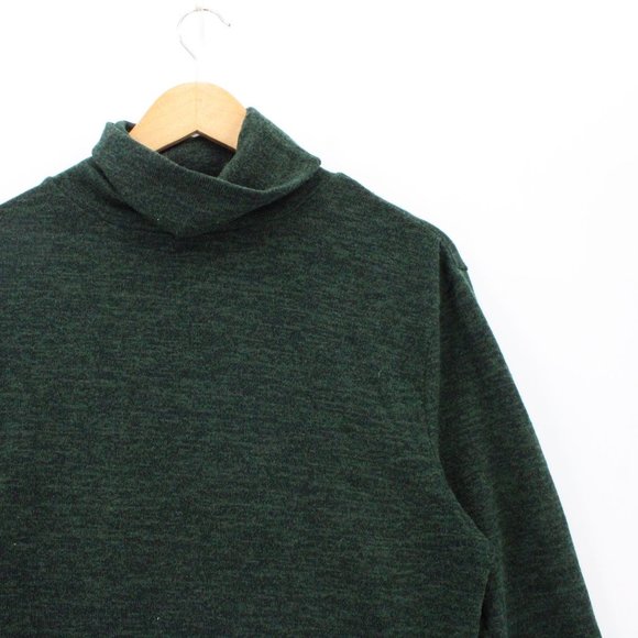 H2H Turtle Neck Sweater Mens Brown Pullover Long Sleeve Soft Cotton Blend Large - Picture 4 of 8